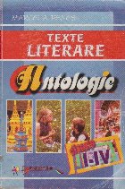 Antologie texte literare clasele