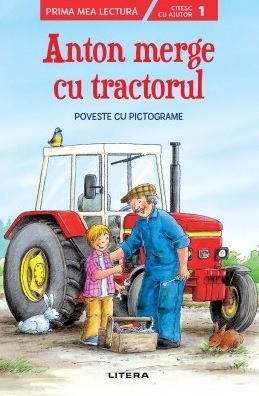 Anton merge cu tractorul : carte cu pictograme