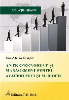 Antreprenoriat si management pentru afaceri mici si mijlocii