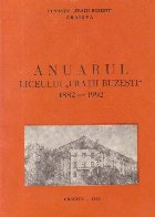 Anuarul liceului Fratii Buzesti (1882