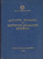 Anuarul Statistic Republicii Socialiste Romania