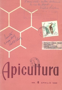 Apicultura nr. 4/1966 - Revista lunara de stiinta si practica apicola