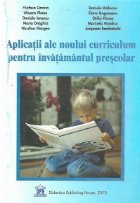 Aplicatii ale noului curriculum pentru