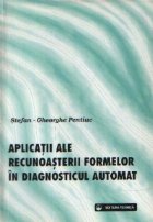 Aplicatii ale recunoasterii formelor diagnosticul