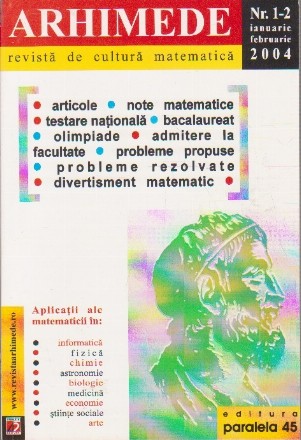 Arhimede - Revista de cultura matematica, Nr. 1-12/2004