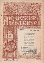 Arhivele Olteniei Ianuarie Februarie 1931