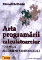 Arta programarii calculatoarelor volumul Algoritmi