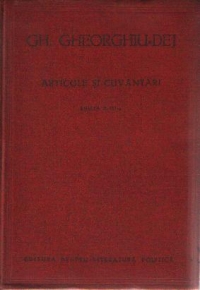 Articole si cuvantari, Editia a III-a (Gheorghe Gheorghiu Dej)