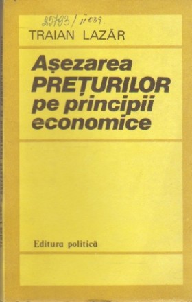 Asezarea Preturilor pe Principii Economice