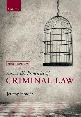 Ashworth's Principles of Criminal Law