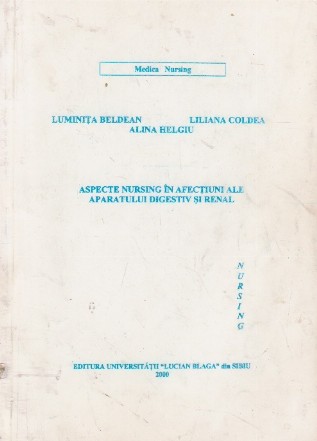 Aspecte nursing in afectiuni ale aparatului digestiv si renal