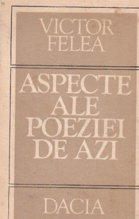 Aspecte ale poeziei de azi