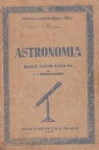 Astronomia, Manual pentru clasa a X-a