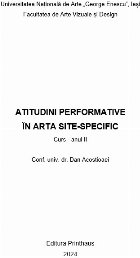 Atitudini performative în arta site