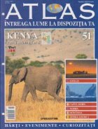 Atlas Intreaga lume dispozitia Kenya