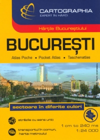 Atlas rutier Bucuresti (editie de buzunar)