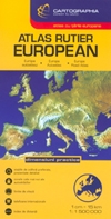 Atlas rutier european (Europe Road Atlas) (dimensiuni practice, 1: 1500000)