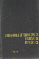 Automatica telemecanica sistemelor energetice Volumul