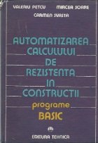 Automatizarea calculului rezistenta constructii Programe