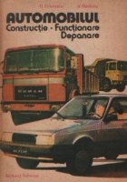 Automobilul Constructie Functionare Depanare