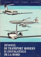 Avionul transport modern instalatiile bord