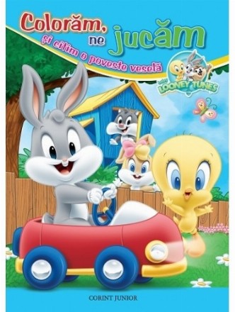 Baby Looney Tunes. Colorăm, ne jucăm şi citim o poveste veselă