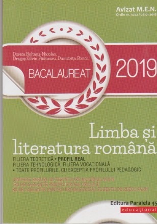 Bacalaureat 2019. Limba si Literatura Romana