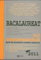 Bacalaureat 2011 Matematica