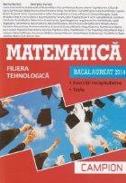 Bacalaureat 2014 Matematica Filiera tehnologica