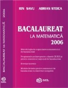 Bacalaureat matematica 2006 Metodologia organizare