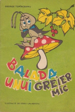 Balada Unui Greier Mic - Invatati o poezie colorind