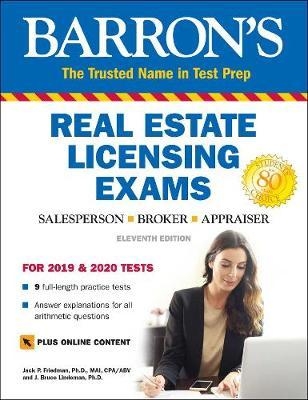 Barron's Real Estate Licensing Exams with Online Digital Fla