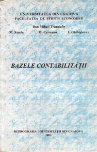 Bazele contabilitatii - Curs pentru studentii anului I