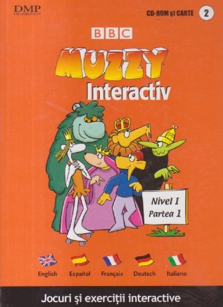 BBC Muzzy Interactiv, 2, Nivel I, Partea 1 - CD-Rom si carte