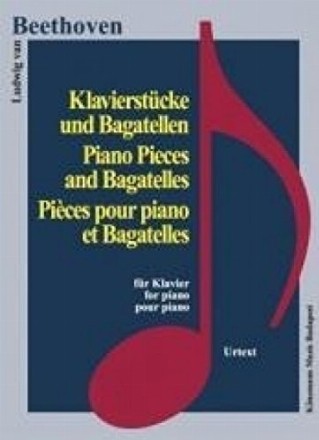 Beethoven, Klavierstucke und Bagatellen