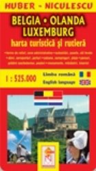 Belgia, Olanda, Luxemburg - Harta turistica si rutiera