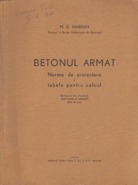 Betonul Armat - Norme de proiectare si tabele de calcul