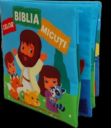 Biblia celor micuti - carte din material textil