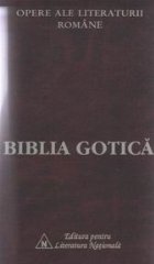 Biblia gotica Studiu lingvistic roman