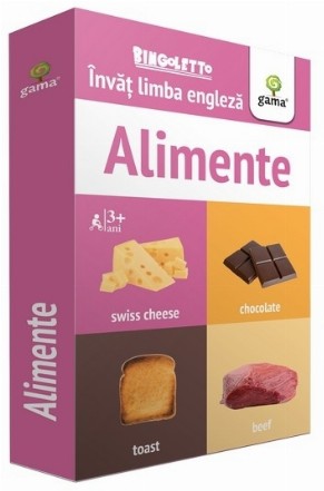 Bingoletto. Invat limba engleza. Alimente