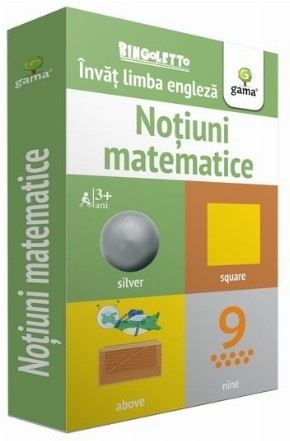 Bingoletto. Invat limba engleza. Notiuni matematice