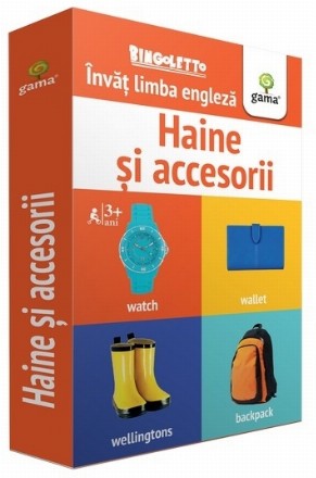 Bingoletto. Invat limba engleza. Haine si accesorii