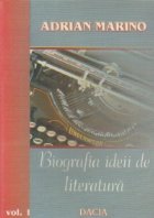 Biografia ideii literatura Vol Antichitatea