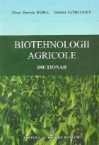 Biotehnologii agricole - Dictionar