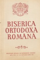 Biserica Ortodoxa Romana Buletinul Oficial