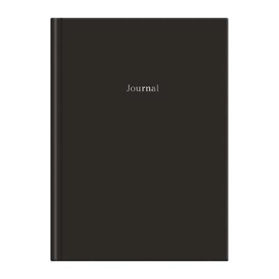 Black Hardcover Journal 6 X 8.5