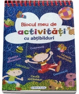 Blocul meu de activitati cu abtibilduri