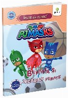 Bufnita si jucariile furate. Invat sa citesc cu PJ Masks! Nivelul 1, 6 - 8 ani