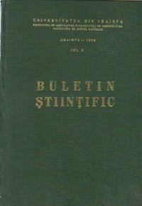 Buletin stiintific, Volumul X, 1968