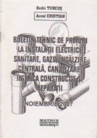 Buletin tehnic preturi instalatii electrice